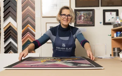 Entretien avec Claire Pandurkar, Artisan Encadreur